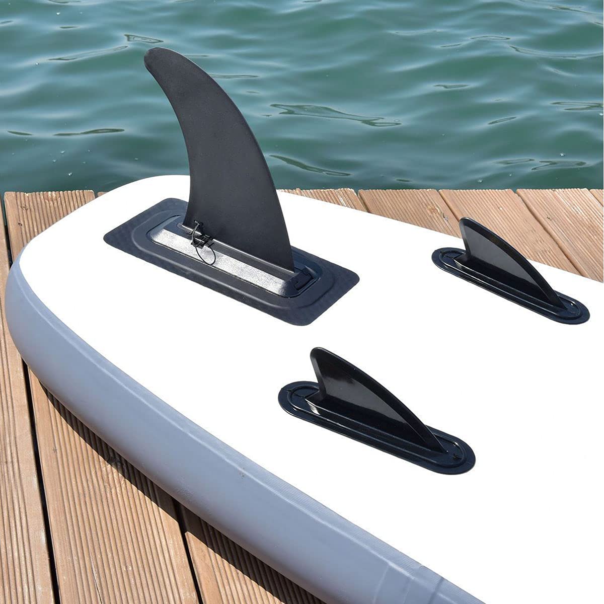 ASEEBY Surf SUP Fin 9 inch Center Fin Surfboard-fins with